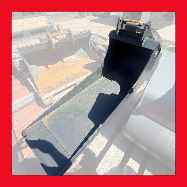 SBK Kabellöffel 600 mm vor rotem Hintergrund<br />
